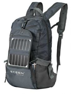 best medium rucksack eceen solar powered hiking daypack for hiking solar power rucksack with solar panel for backpacking review