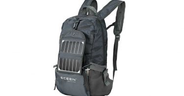 Best MEDIUM Rucksack & Backpacks up to 50L camping things to take trekking ECEEN Solar Powered Daypack with Solar Charger