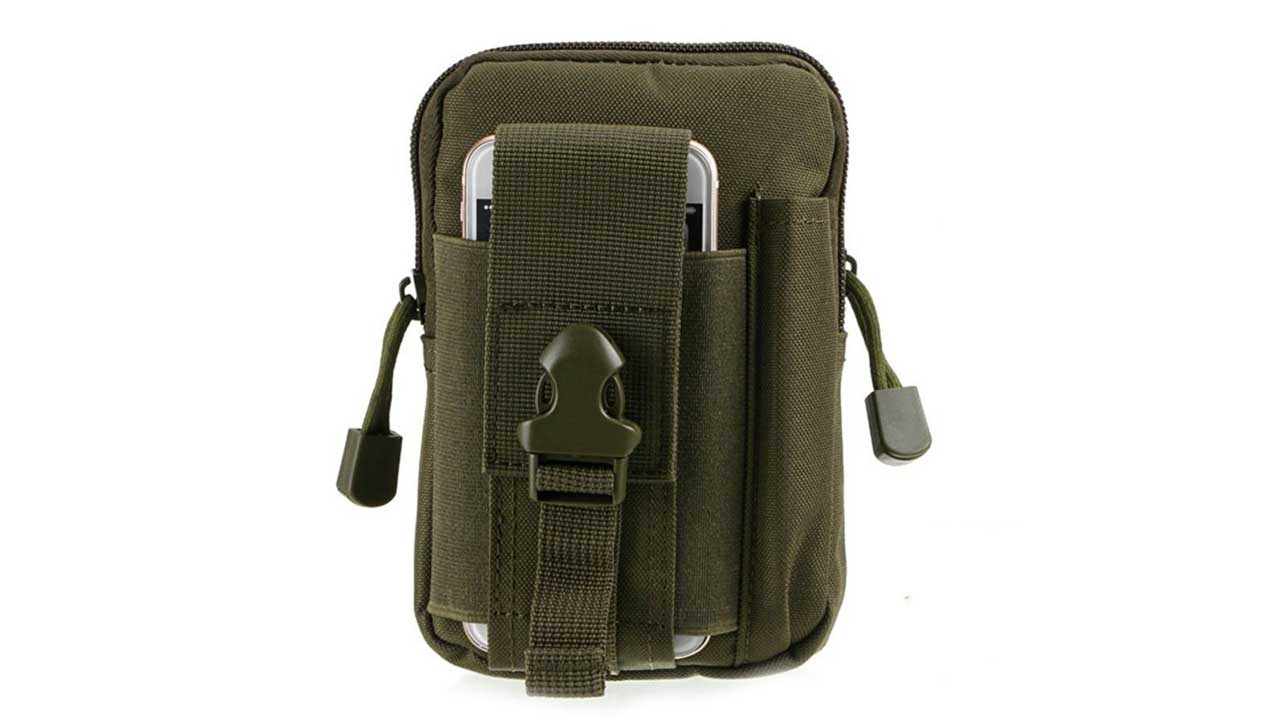 Tactical Molle Pouch Utility Belt Waist Bag Pocket with Cell Phone